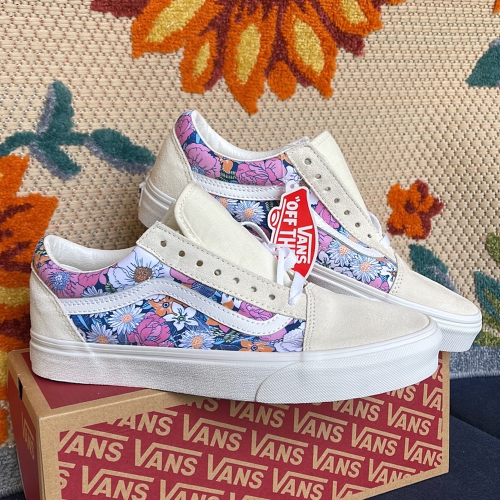 Vans Old Skool Retro Floral Multi/True White WMNS sneakers - Picture 6 of 16